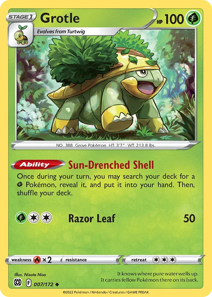 007/172 from Brilliant Stars Uncommon Pokemon Card