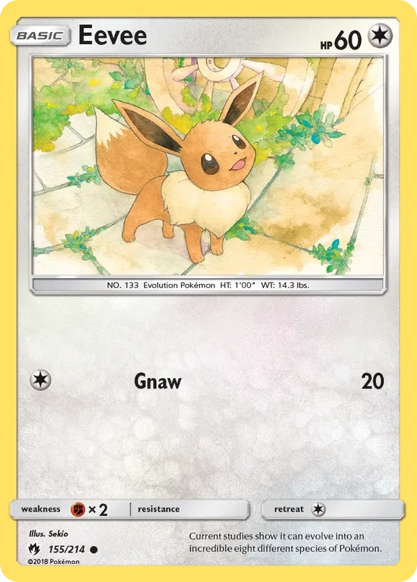 155/214 from Lost Thunder Common Pokemon Card
