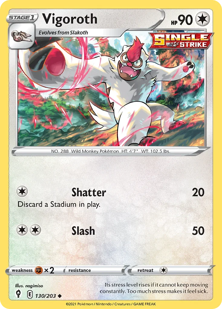 130/203 from Evolving Skies Uncommon Pokemon Card