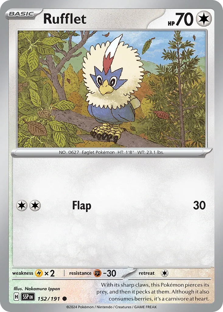 152/191 from Surging Sparks Card List Common Pokemon Card