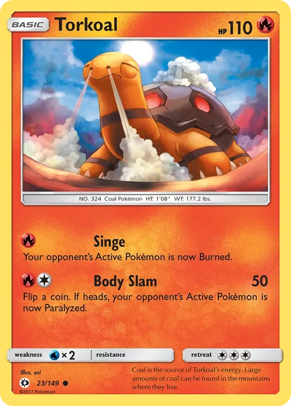 23/149 from Sun & Moon Base Common Pokemon Card