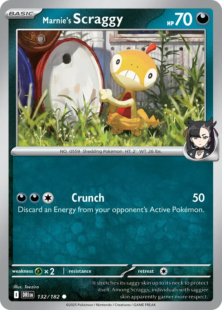 132/182 from Destined Rivals Common Pokemon Card