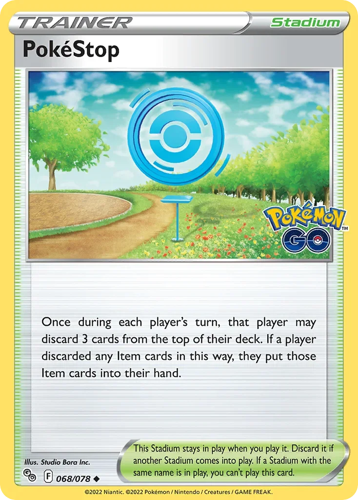 068/078 from Pokemon GO Uncommon Trainer Card