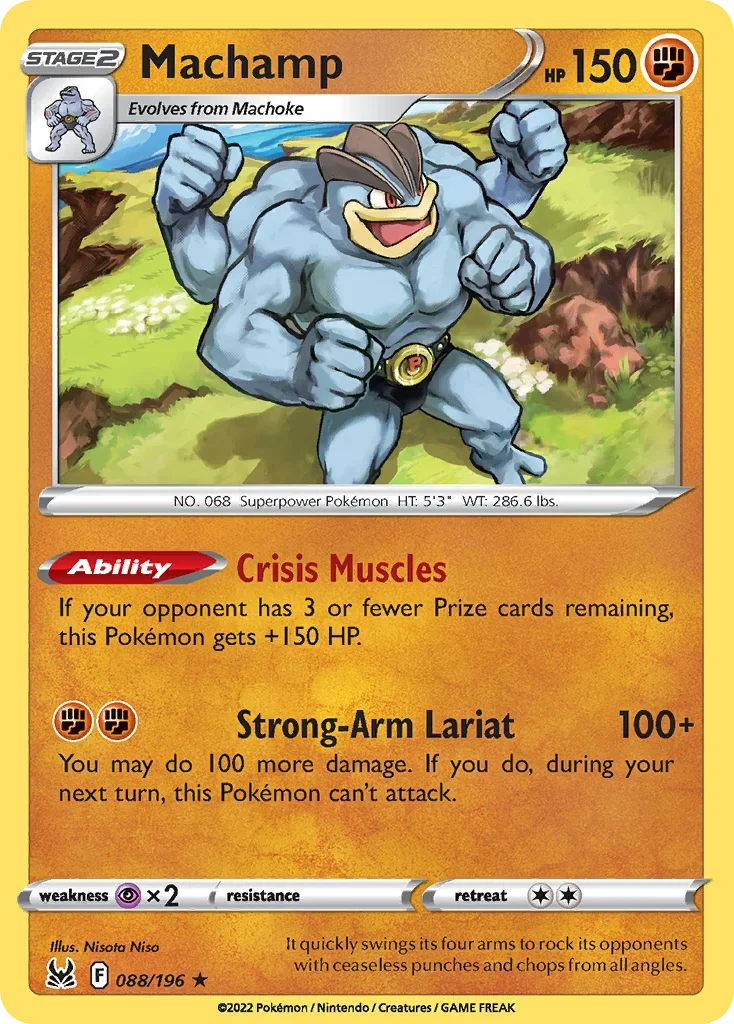 088/196 from Lost Origin Holo Rare Pokemon Card