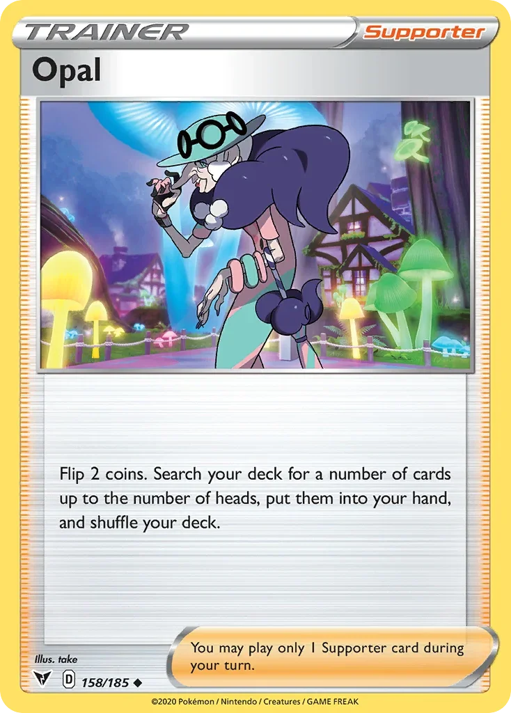 158/185 from Vivid Voltage Uncommon Trainer Card