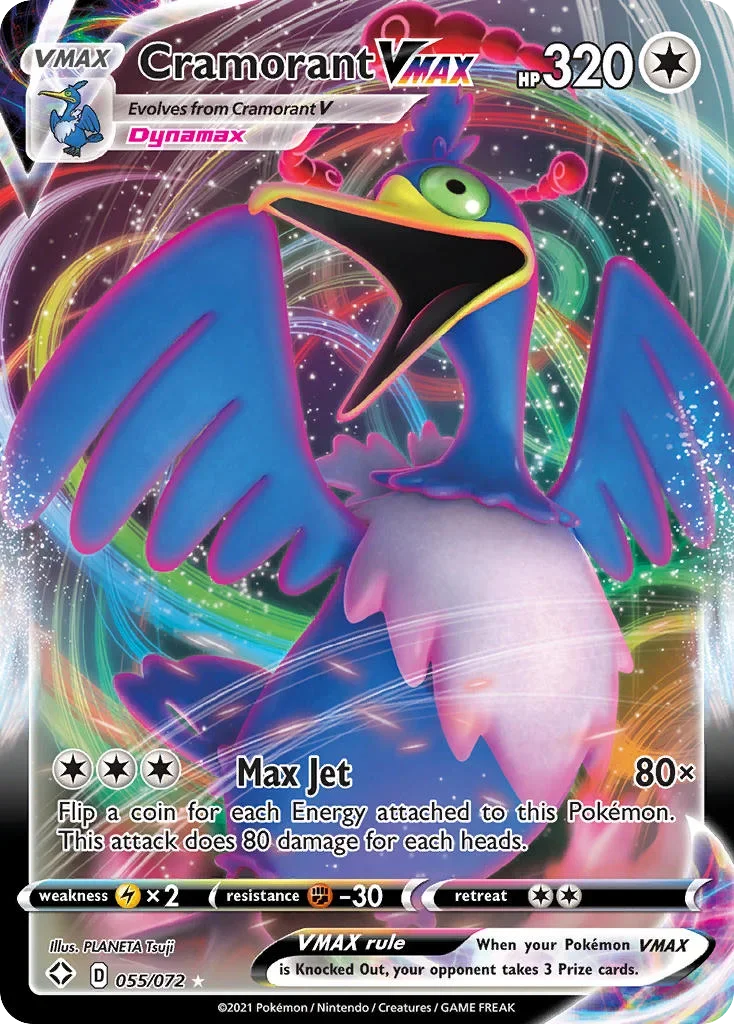 055/072 from Shining Fates Ultra Rare Pokemon Card