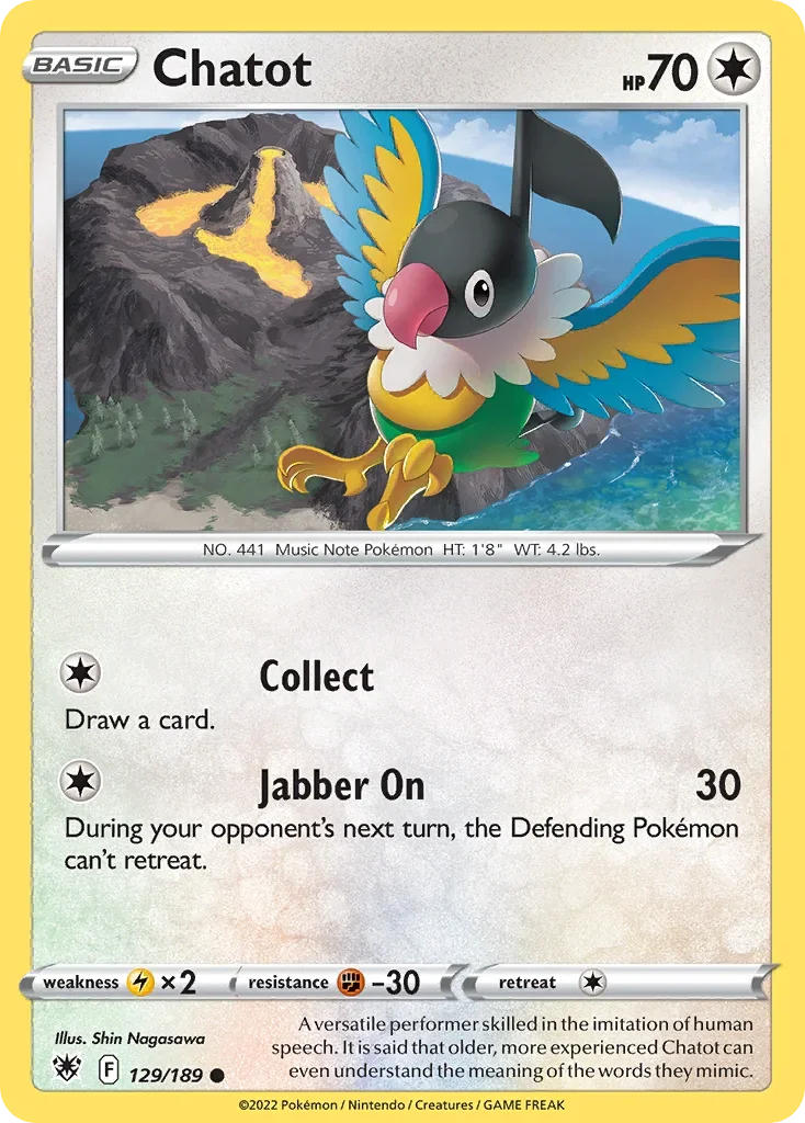 129/189 from Astral Radiance Common Pokemon Card