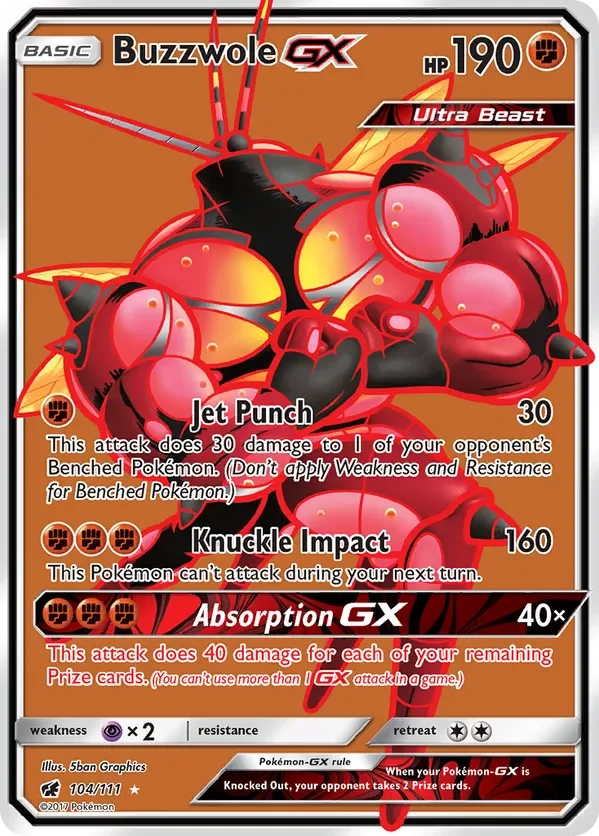 104/111 from Crimson Invasion Full Art Pokemon Card