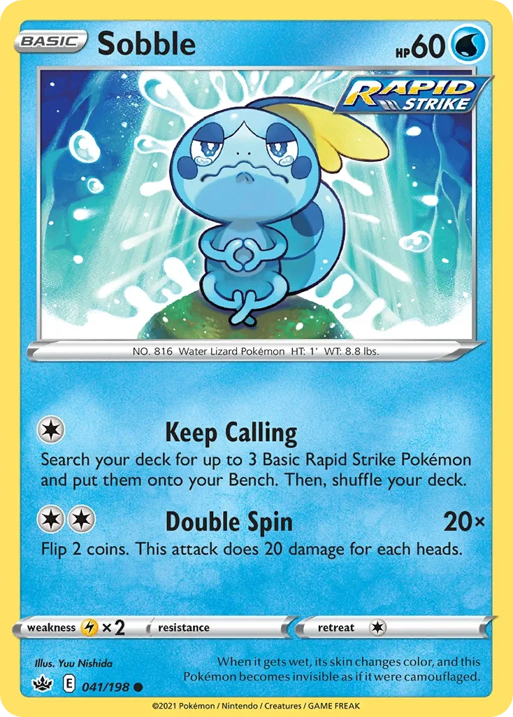 041/198 from Chilling Reign Common Pokemon Card