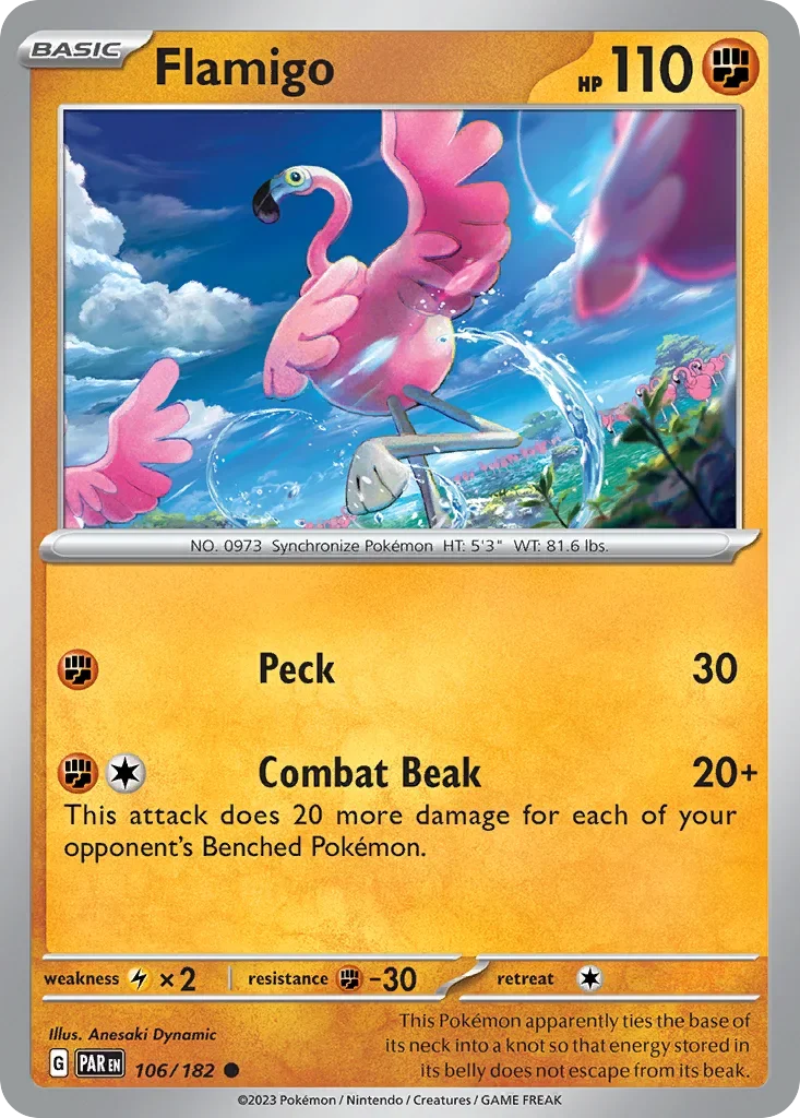 106/182 from Paradox Rift Common Pokemon Card