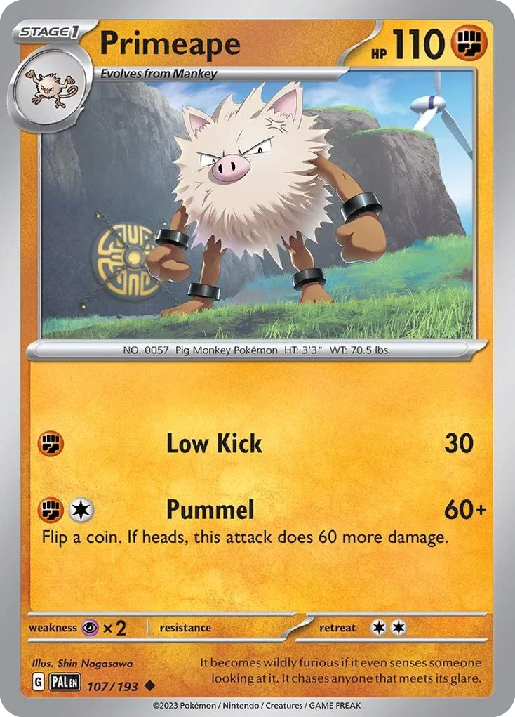 107/193 from Paldea Evolved Uncommon Pokemon Card