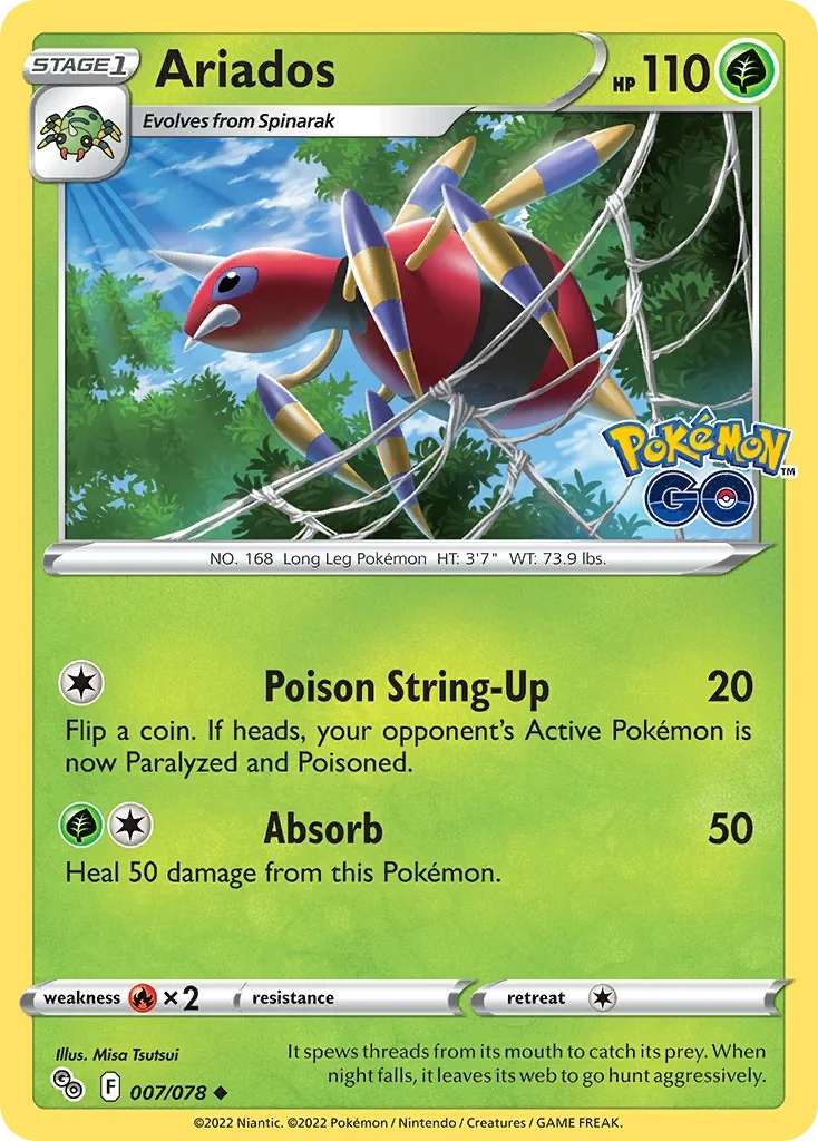 007/078 from Pokemon GO Uncommon Pokemon Card