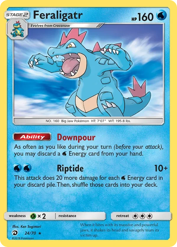 24/70 from Dragon Majesty Holo Rare Pokemon Card