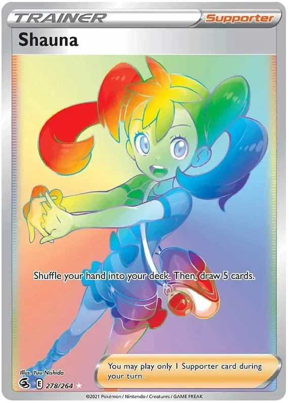 278/264 from Fusion Strike Rainbow Rare Trainer Card