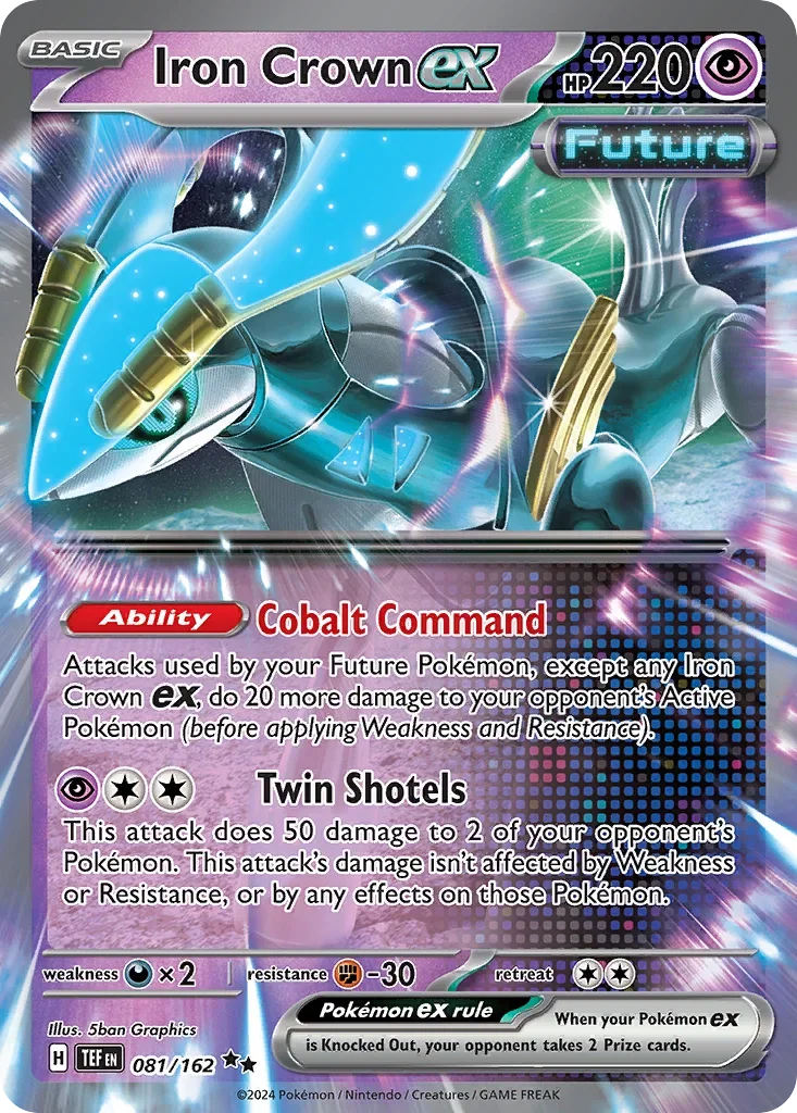 081/162 from Temporal Forces Double Rare Pokemon Card