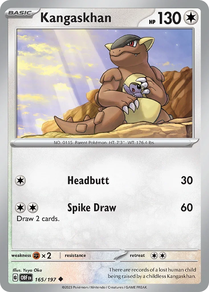 165/197 from Obsidian Flames Uncommon Pokemon Card