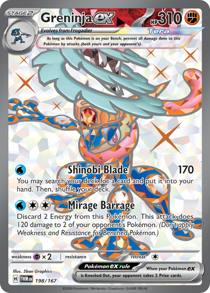 198/167 from Twilight Masquerade Ultra Rare Pokemon Card