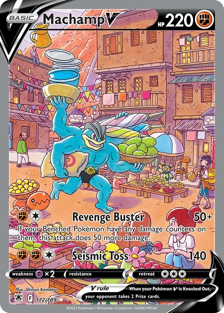 172/189 from Astral Radiance Alternate Art Pokemon Card