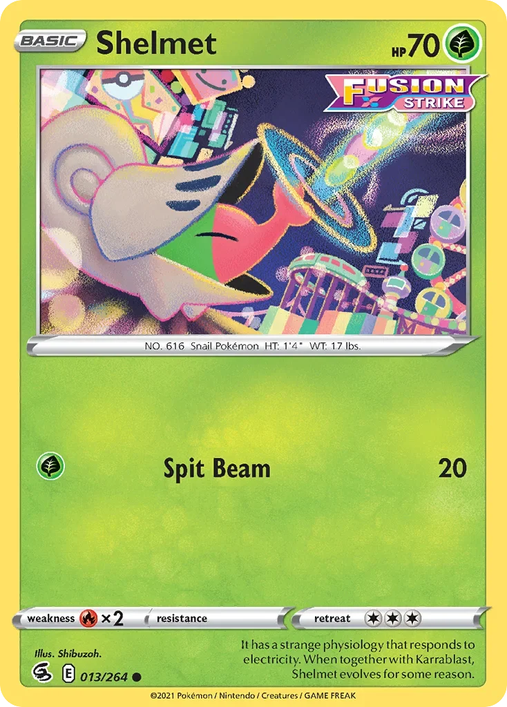 013/264 from Fusion Strike Common Pokemon Card