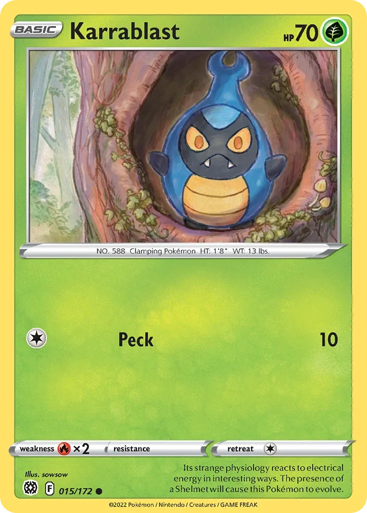 015/172 from Brilliant Stars Common Pokemon Card