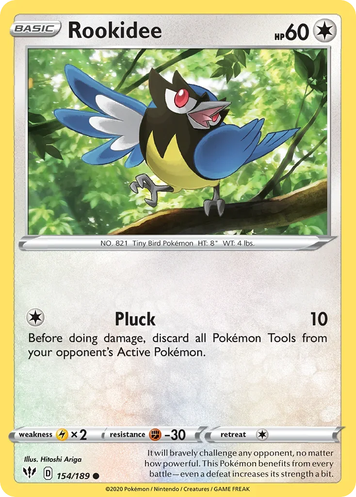 154/189 from Darkness Ablaze Common Pokemon Card