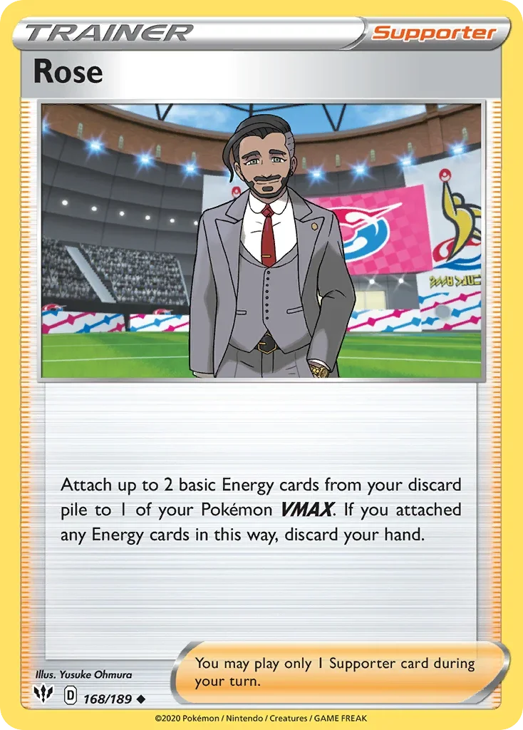 168/189 from Darkness Ablaze Uncommon Trainer Card