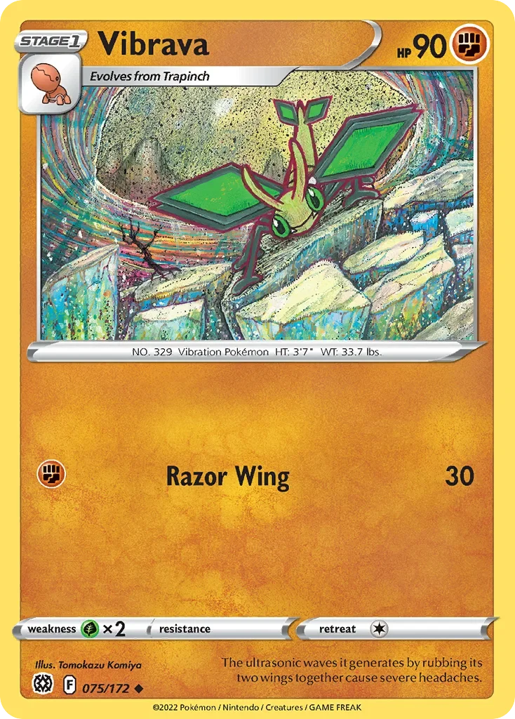 075/172 from Brilliant Stars Uncommon Pokemon Card