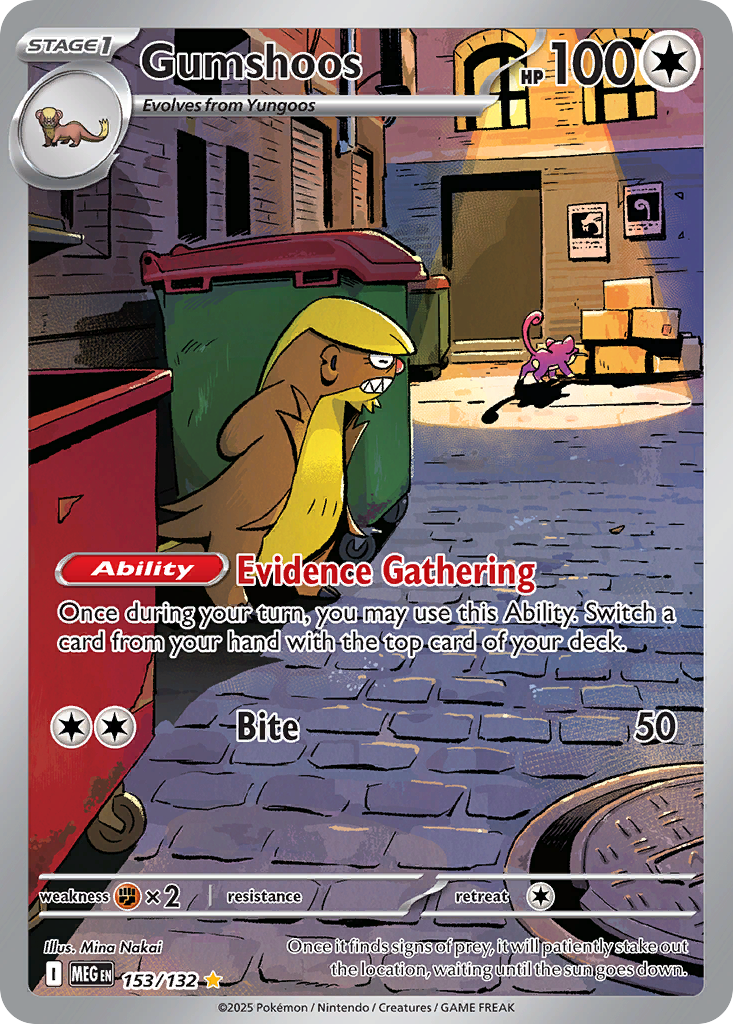 153/132 from Mega Evolution illustration-rare