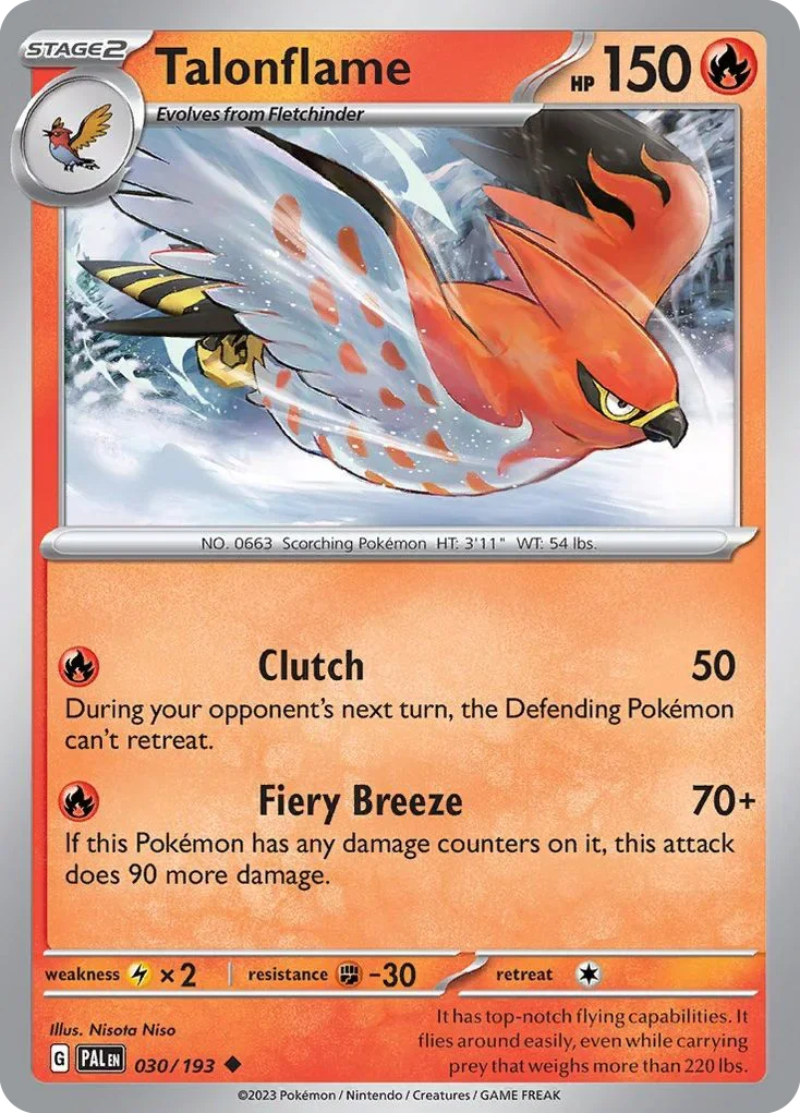 030/193 from Paldea Evolved Uncommon Pokemon Card