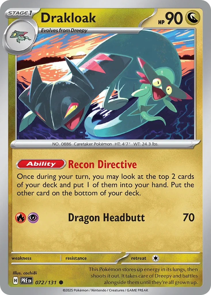 072/131 from Prismatic Evolutions Card List Common Pokemon Card