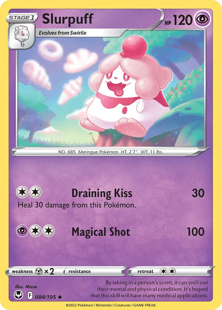 084/195 from Silver Tempest Uncommon Pokemon Card
