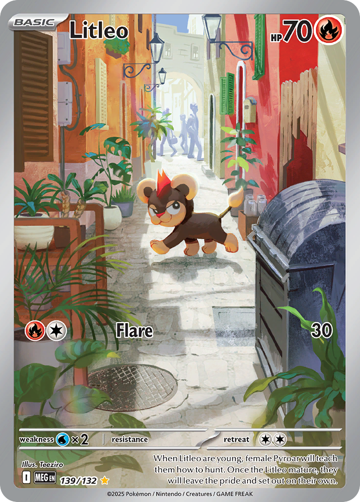 139/132 from Mega Evolution illustration-rare