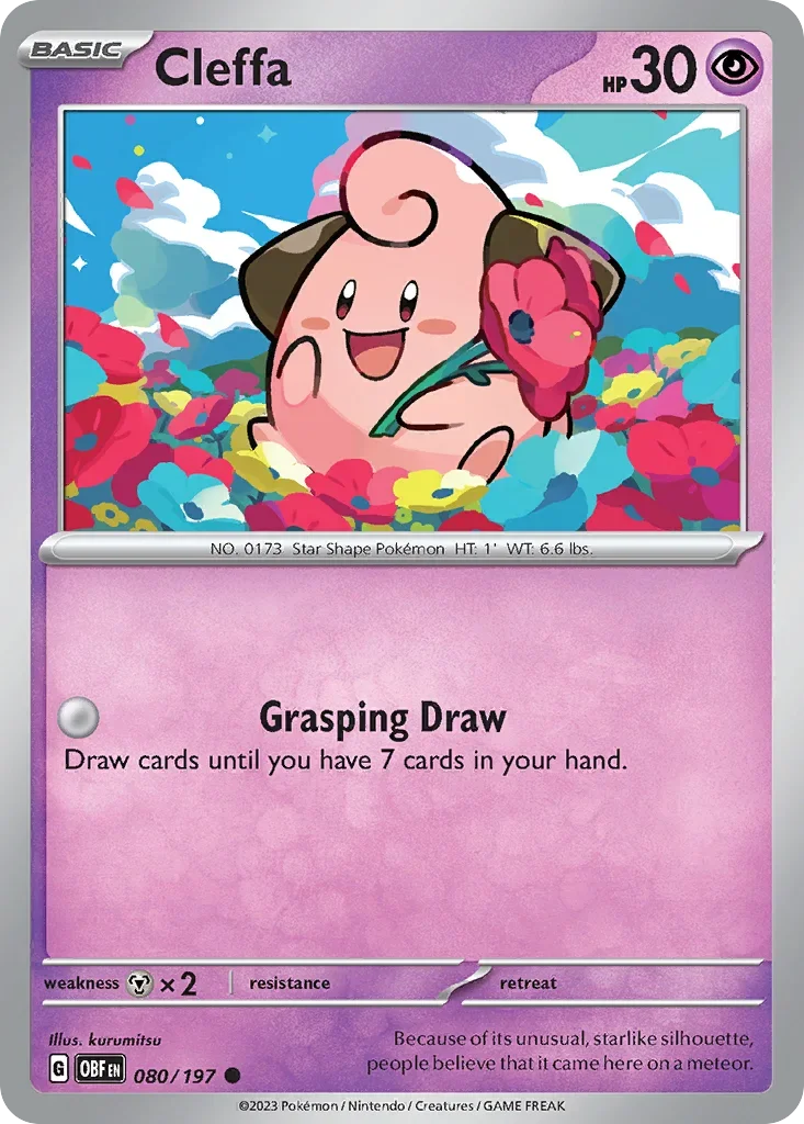 080/197 from Obsidian Flames Common Pokemon Card