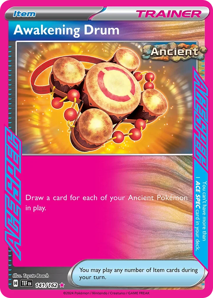 141/162 from Temporal Forces ACE SPEC Rare Pokemon Card