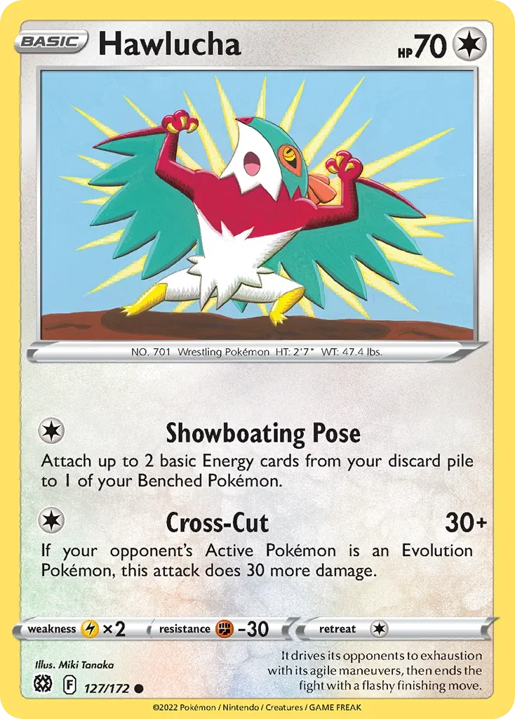127/172 from Brilliant Stars Common Pokemon Card