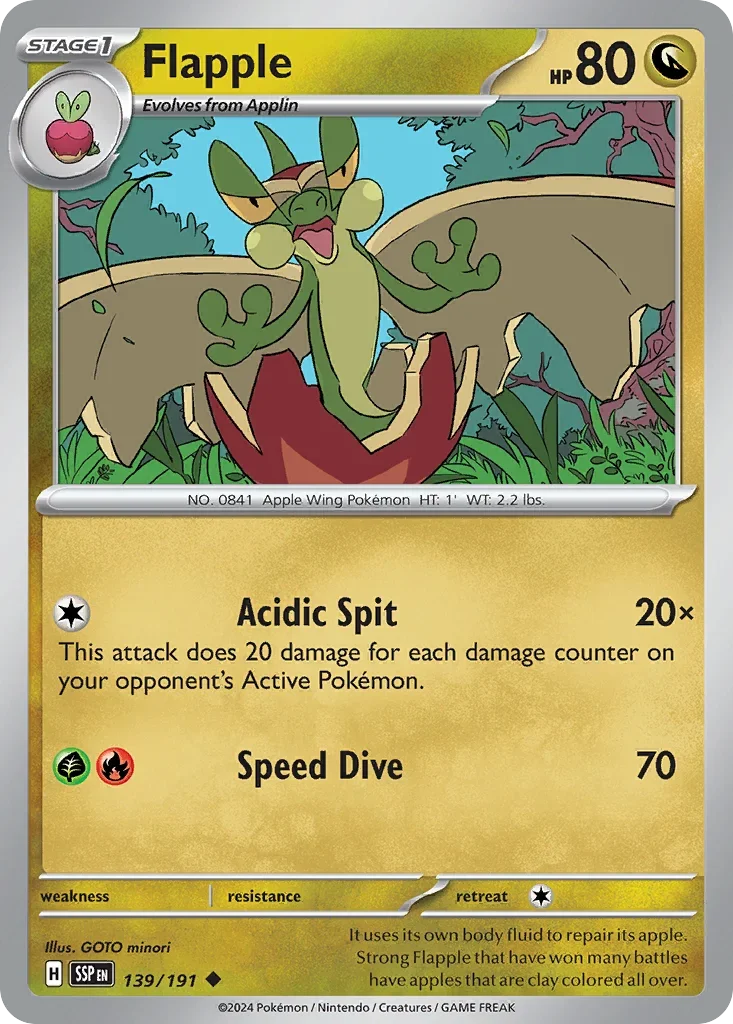 139/191 from Surging Sparks Card List Uncommon Pokemon Card