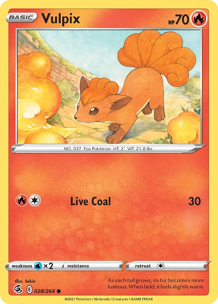 028/264 from Fusion Strike Common Pokemon Card