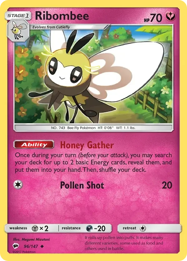 096/147 from Burning Shadows Uncommon Pokemon Card