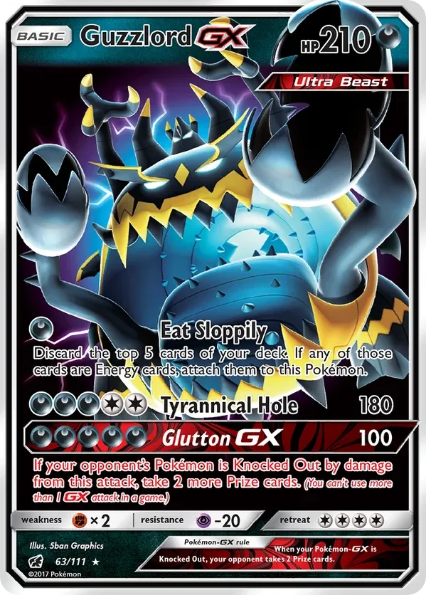 63/111 from Crimson Invasion Ultra Rare Pokemon Card