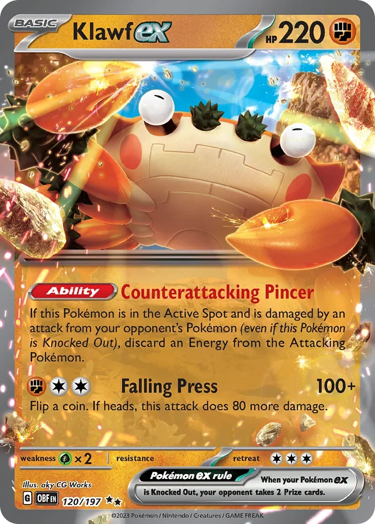 120/197 from Obsidian Flames Double Rare Pokemon Card