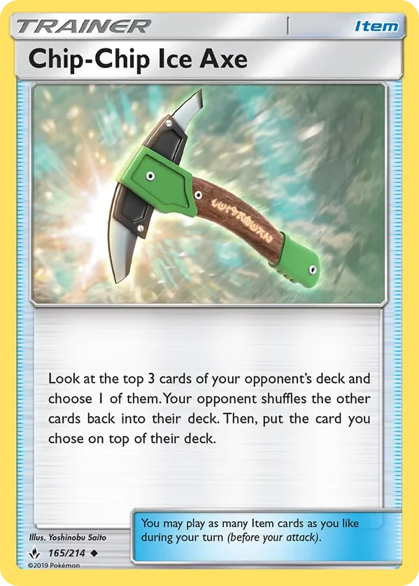 165/214 from Unbroken Bonds Uncommon Trainer Card