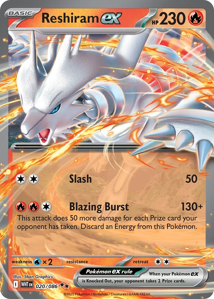 020/086 from White Flare Double Rare Pokemon Card