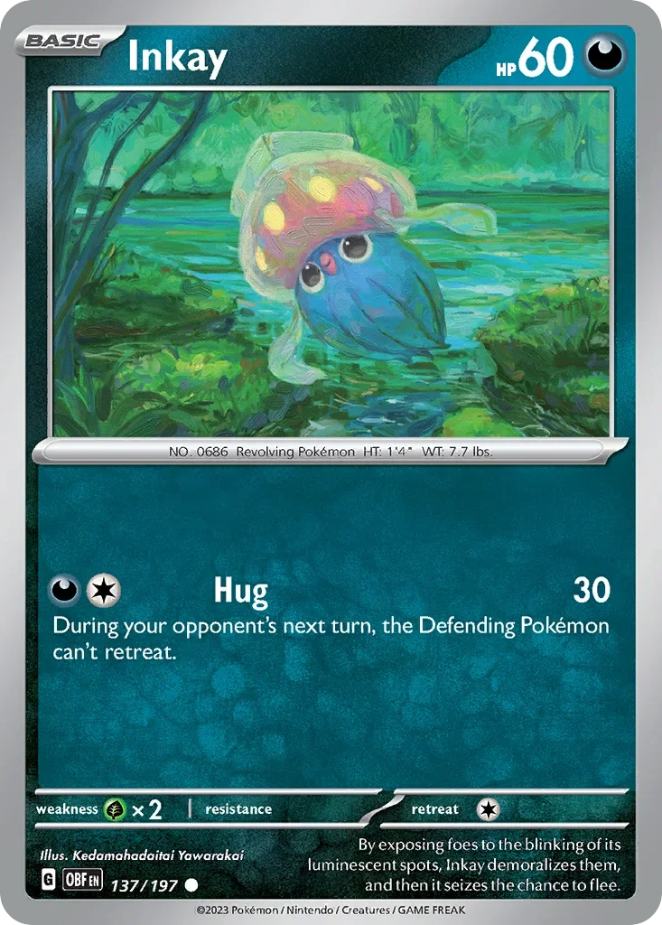 137/197 from Obsidian Flames Common Pokemon Card
