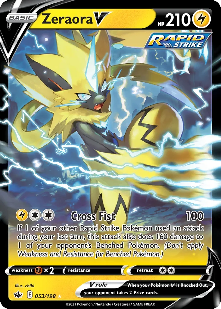 053/198 from Chilling Reign Ultra Rare Pokemon Card