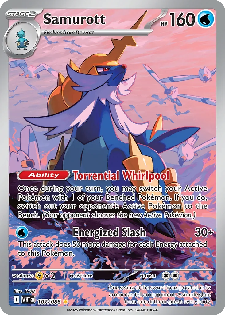 107/086 from White Flare Illustration Rare Pokemon Card