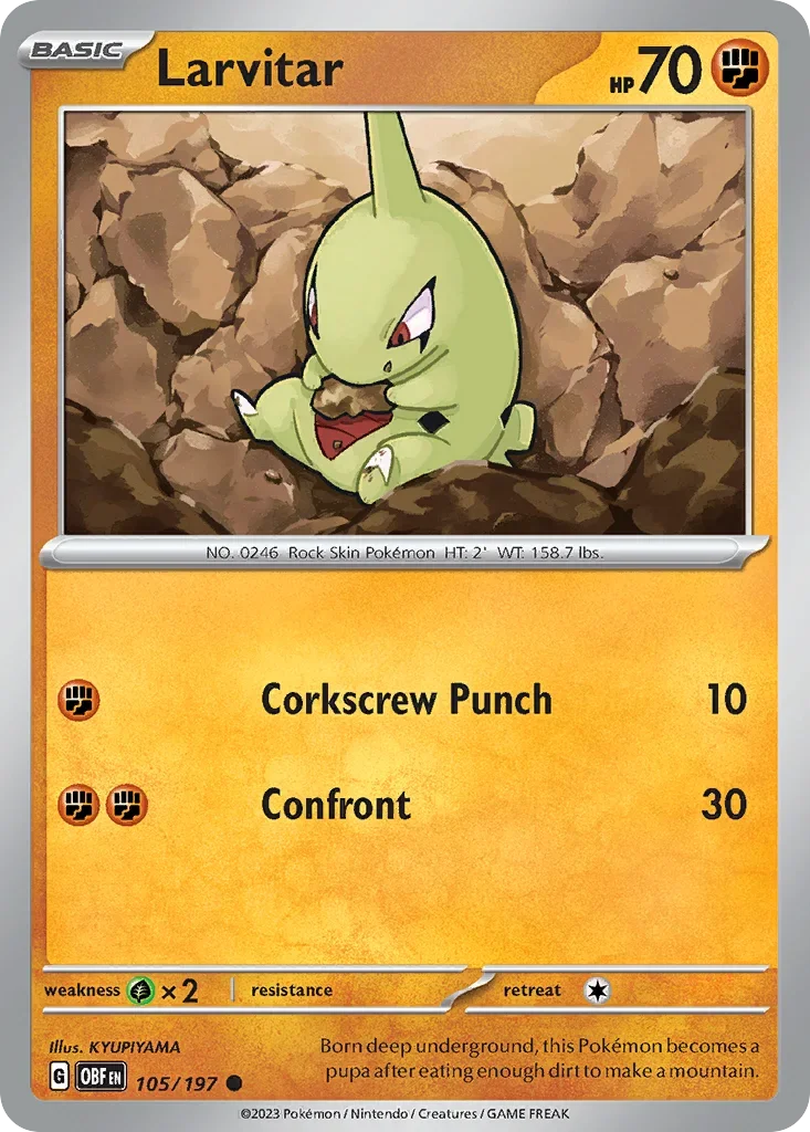 105/197 from Obsidian Flames Common Pokemon Card