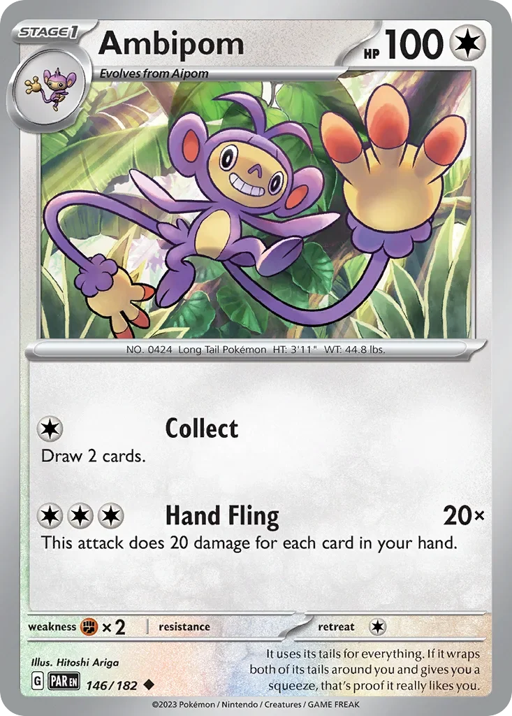 146/182 from Paradox Rift Uncommon Pokemon Card