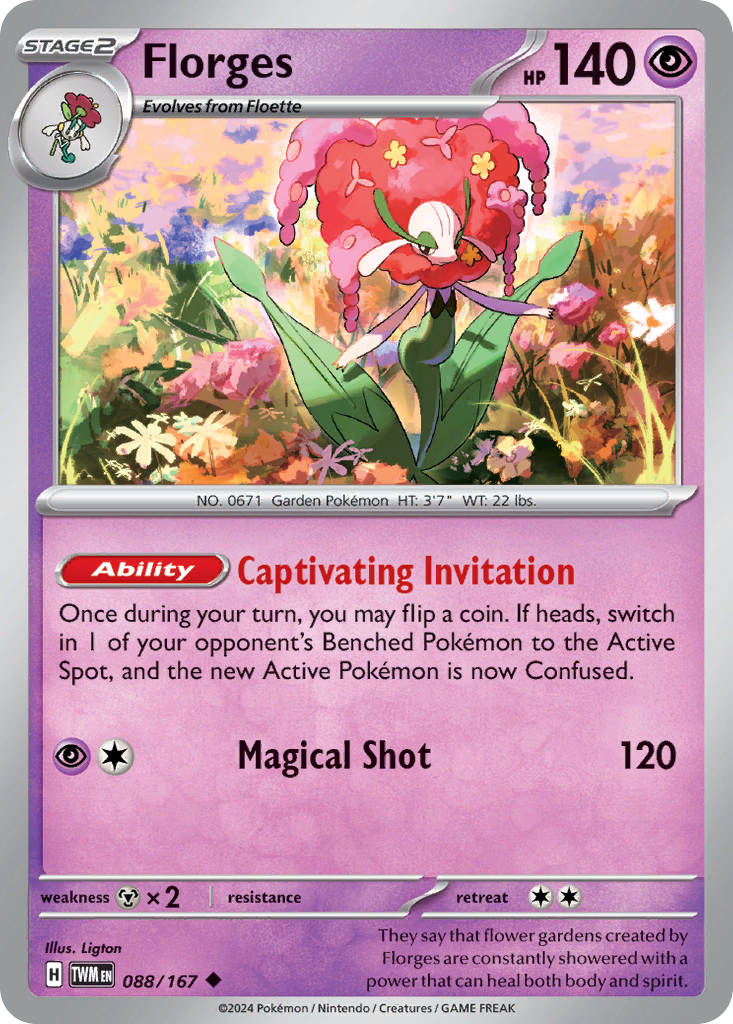 088/167 from Twilight Masquerade Uncommon Pokemon Card