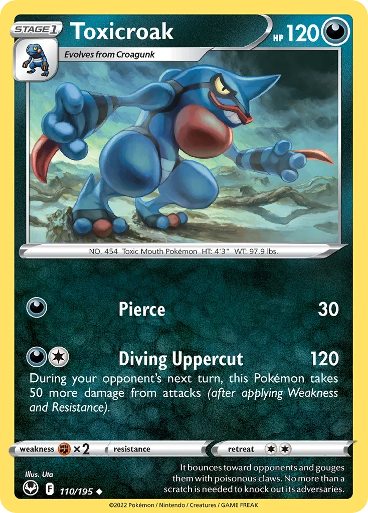 110/195 from Silver Tempest Uncommon Pokemon Card