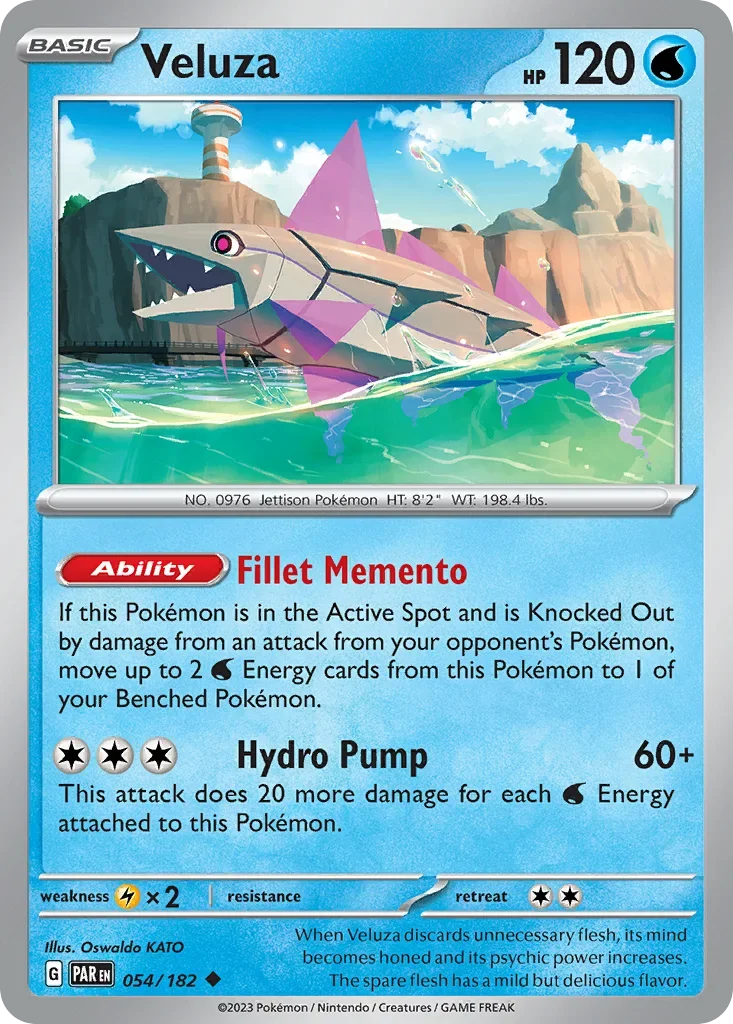 054/182 from Paradox Rift Uncommon Pokemon Card